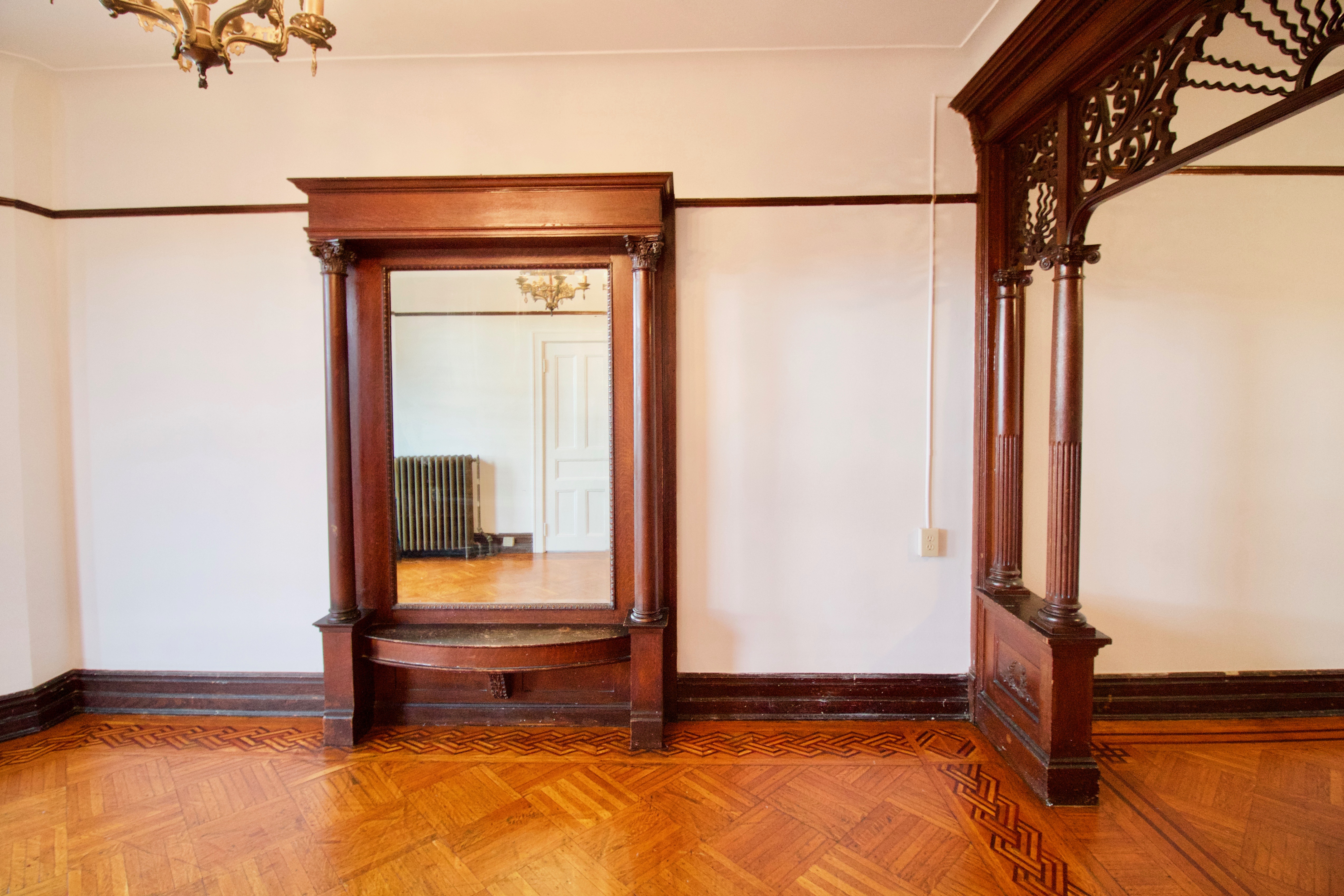 403 Caton Avenue, Unit 3 Brooklyn, NY 11218 - Photo 18 of 31 a bedroom with a bed and a door