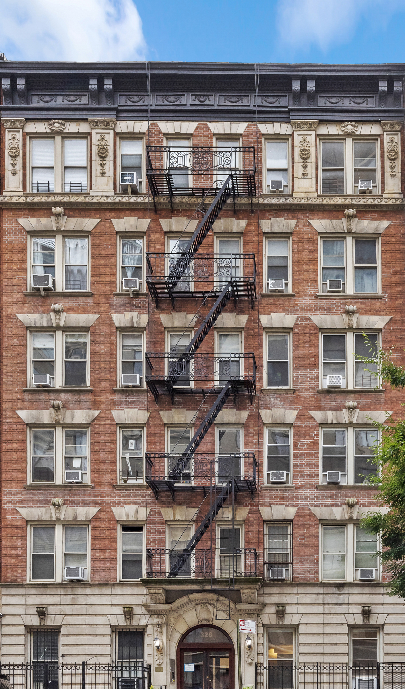 328 West 96th Street, Unit 2C Manhattan, NY 10025 - Photo 14 of 15 a front view of a building