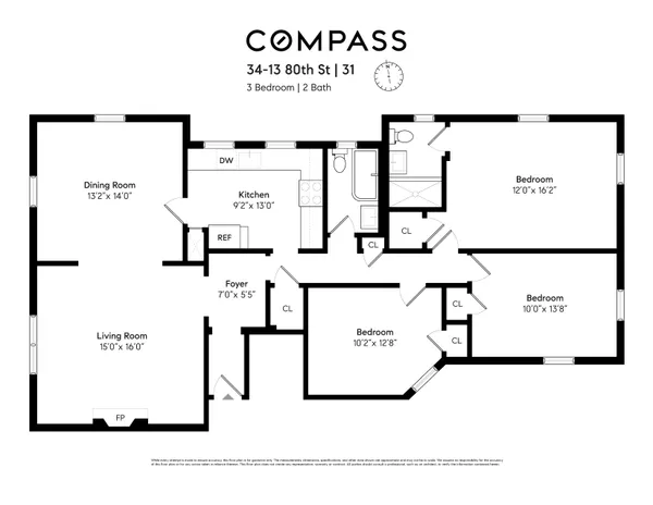 $1,175,000 | 34-13 80th Street, Unit 31 | Jackson Heights