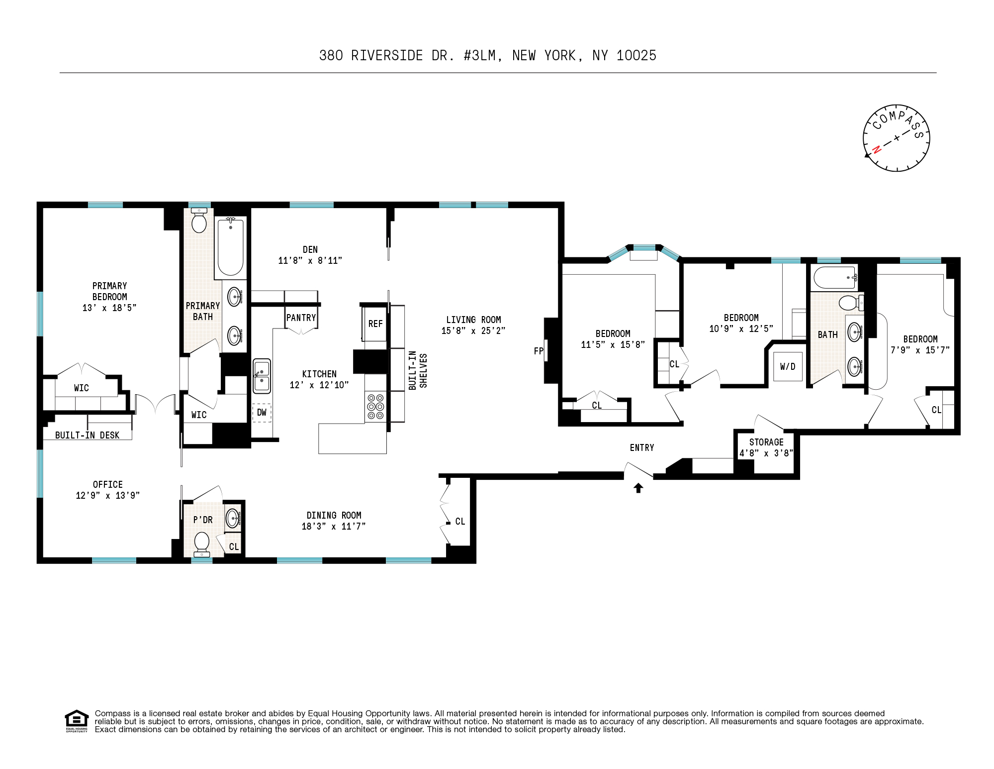 380 Riverside Drive, Unit 2LM Manhattan, NY 10025 - Photo 16 of 16 Gallery Image 16
