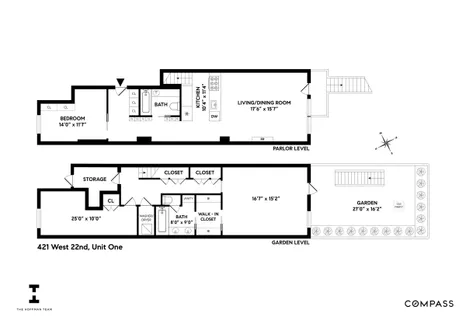 $3,395,000 | 421 West 22nd Street, Unit 1 | Chelsea