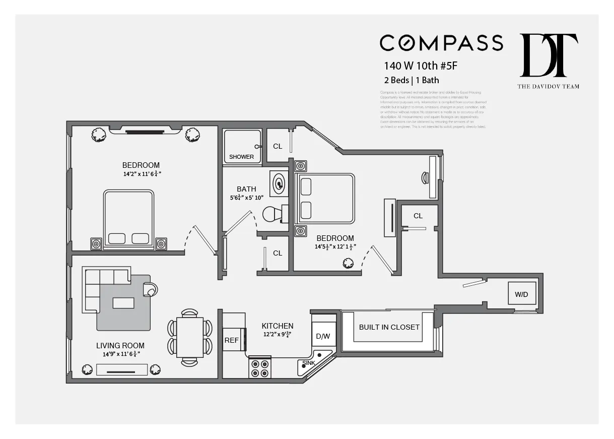 $10,250 | 140 West 10th Street, Unit 5F | West Village