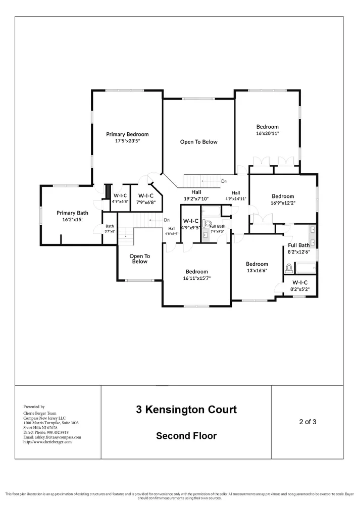 $2,385,000 | 3 Kensington Court, Warren, NJ 07059