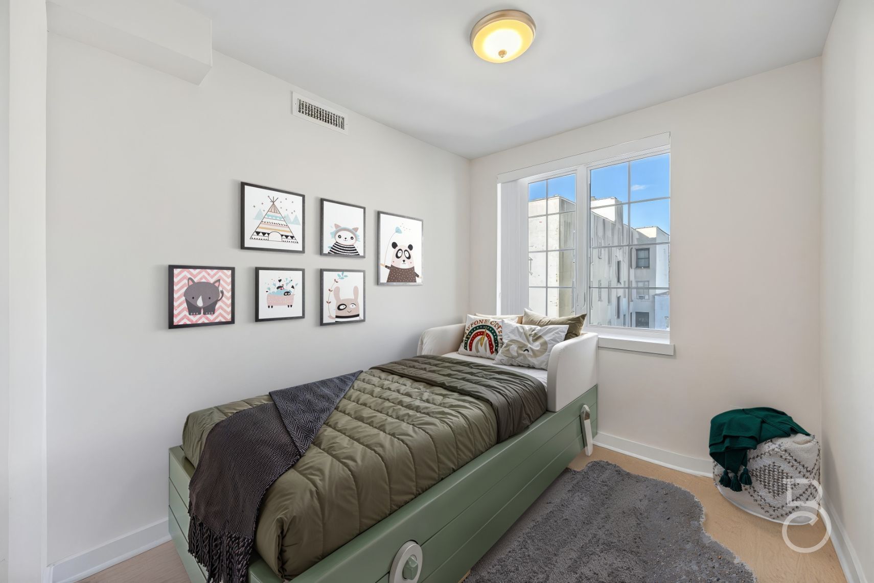 25-74 34th Street, Unit 4C Queens, NY 11103 - Photo 10 of 15 a bedroom with a bed and a window
