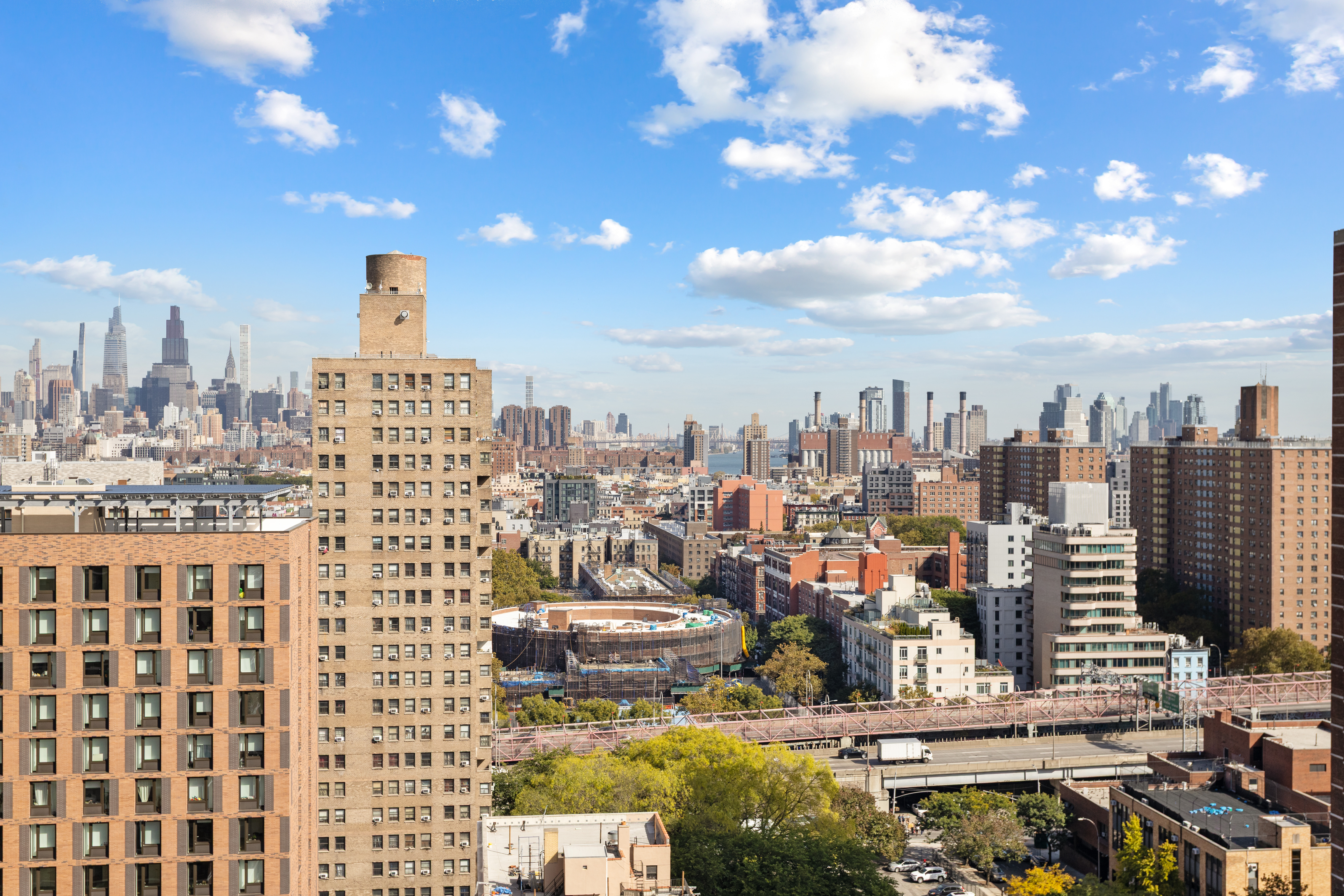 417 Grand Street, Unit D1801 Manhattan, NY 10002 - Photo 14 of 23 a view of a city