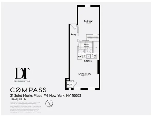 $4,095 | 31 St Marks Place, Unit 4 | East Village