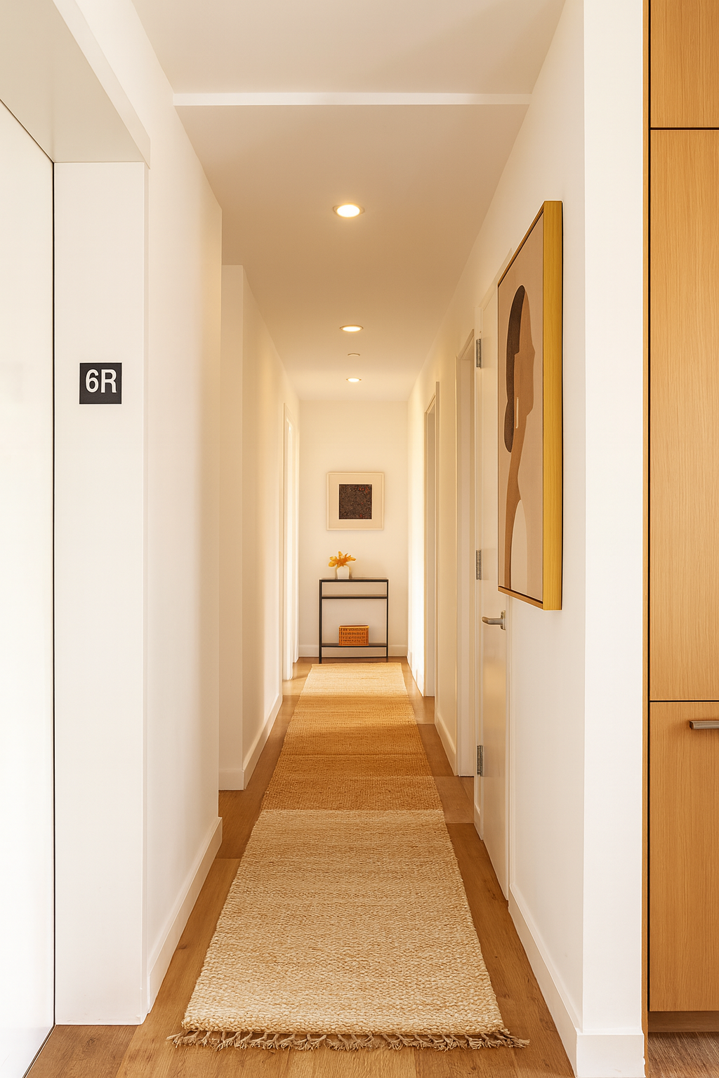 8 St Marks Place, Unit 6A Brooklyn, NY 11217 - Photo 4 of 11 a view of a hallway with wooden floor
