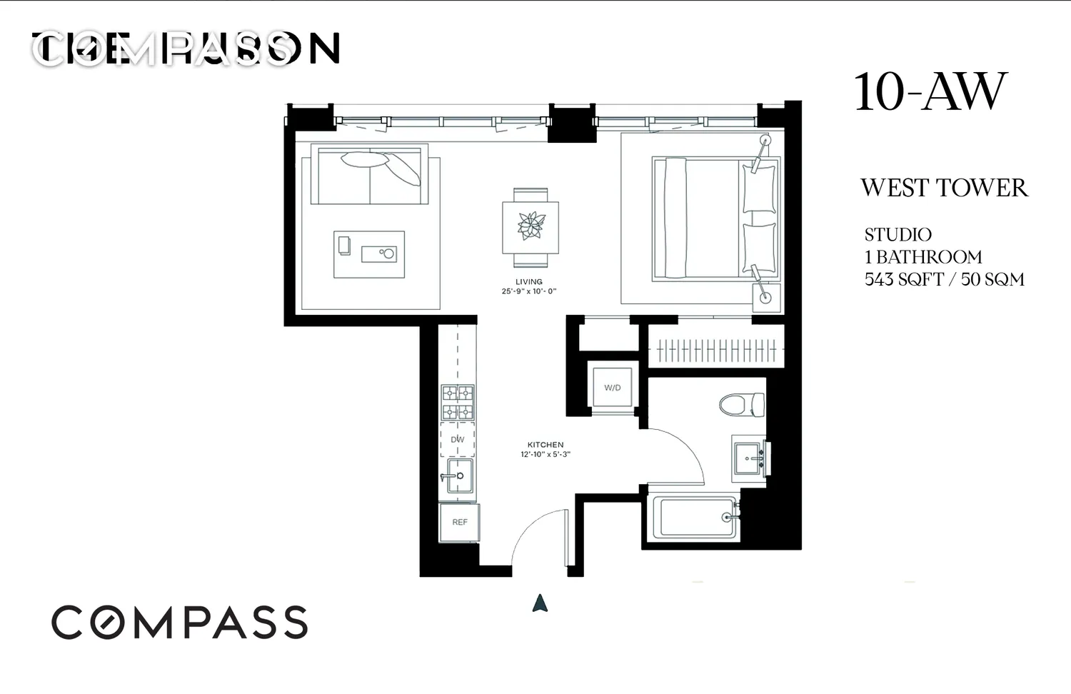 $4,000 | 29 Huron Street, Unit 10AW | Greenpoint