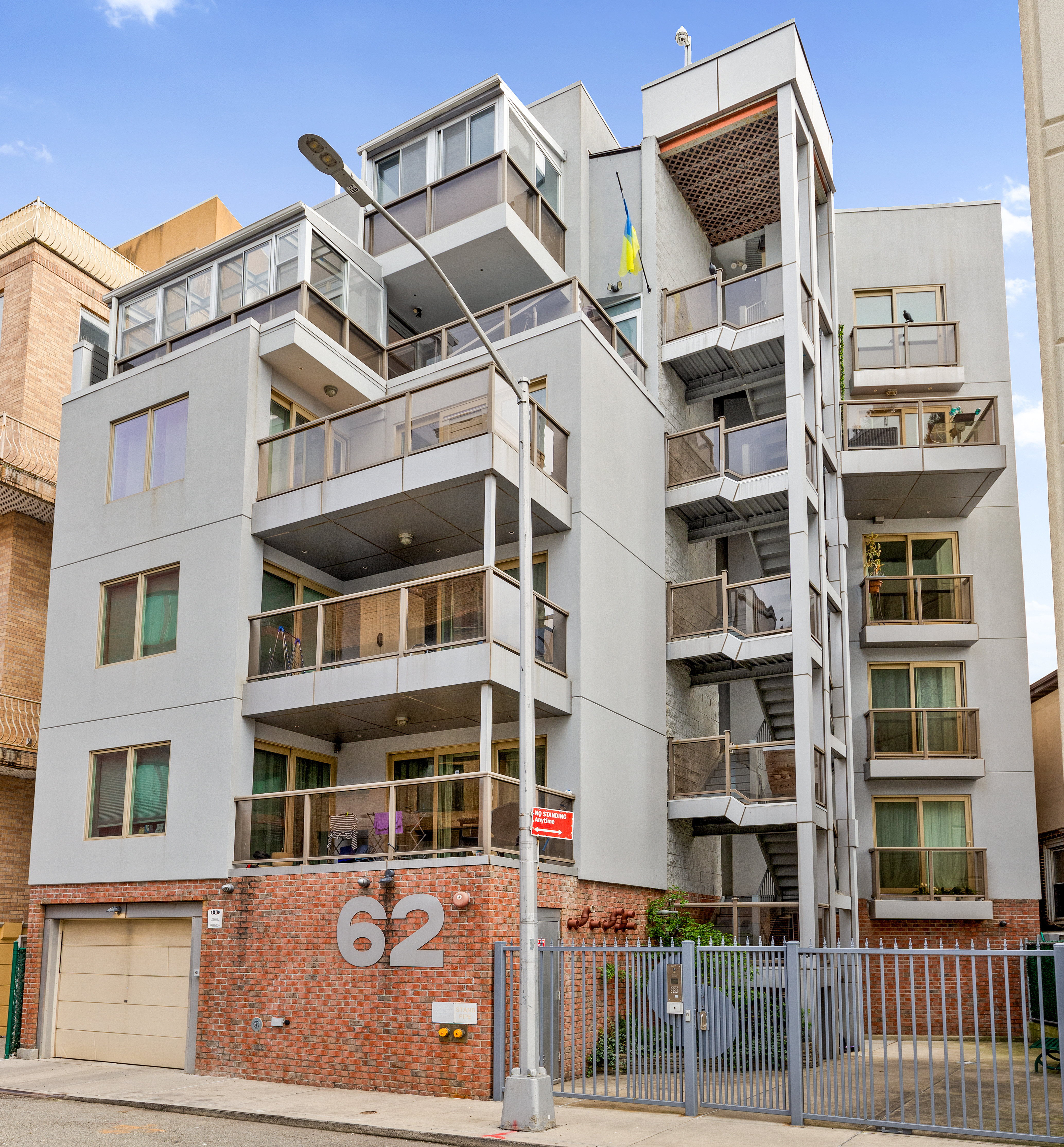 62 Brighton 2nd Place, Unit 4B Brooklyn, NY 11235 - Photo 10 of 12 front view of a building