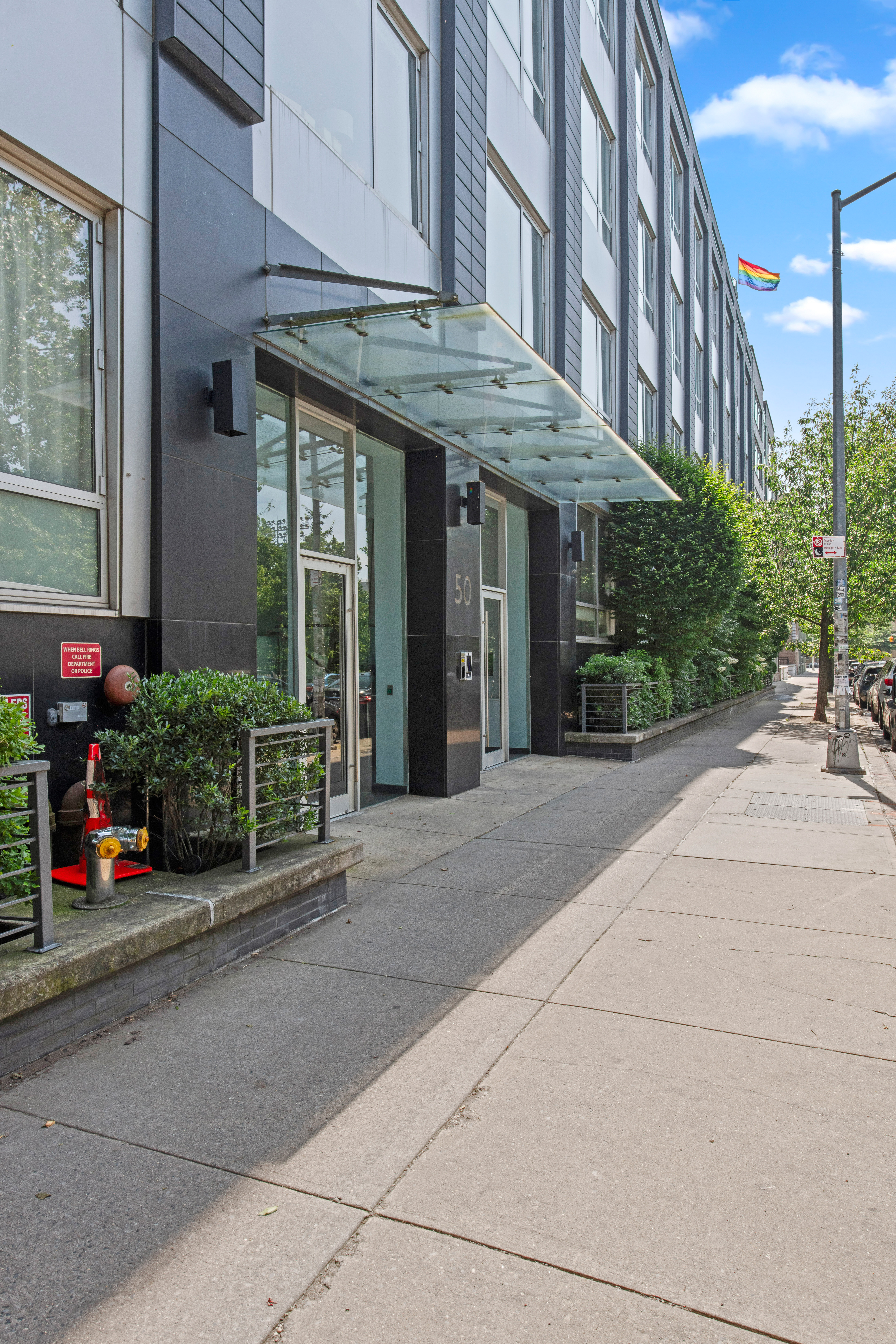 50 Bayard Street, Unit 1B Brooklyn, NY 11211 - Photo 8 of 13 a view of a building with sitting area