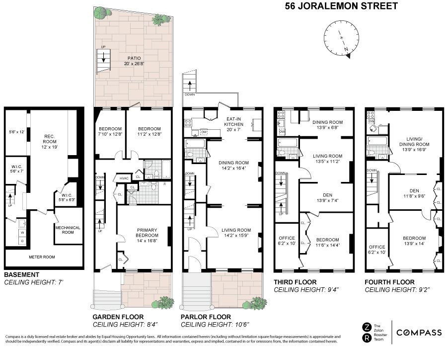 $3,999,000 | 56 Joralemon Street | Brooklyn Heights