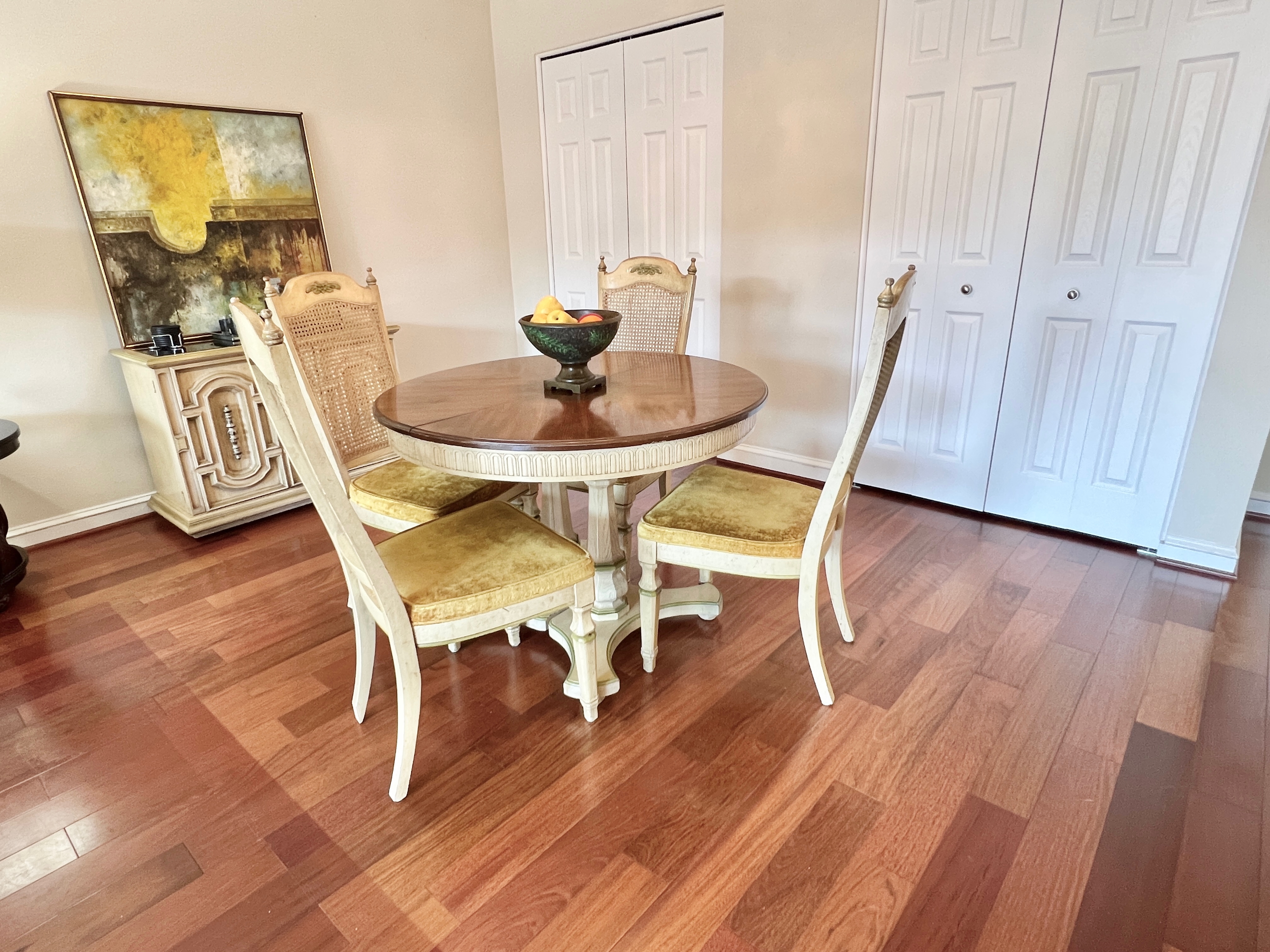 490 M Street Southwest, Unit W304 Washington, DC 20024 - Photo 7 of 36 a view of a dining room with furniture and wooden floor