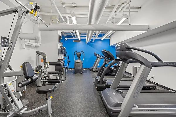 185 West End Avenue, Unit 11P Manhattan, NY 10023 - Photo 8 of 10 a view of a room with gym equipment