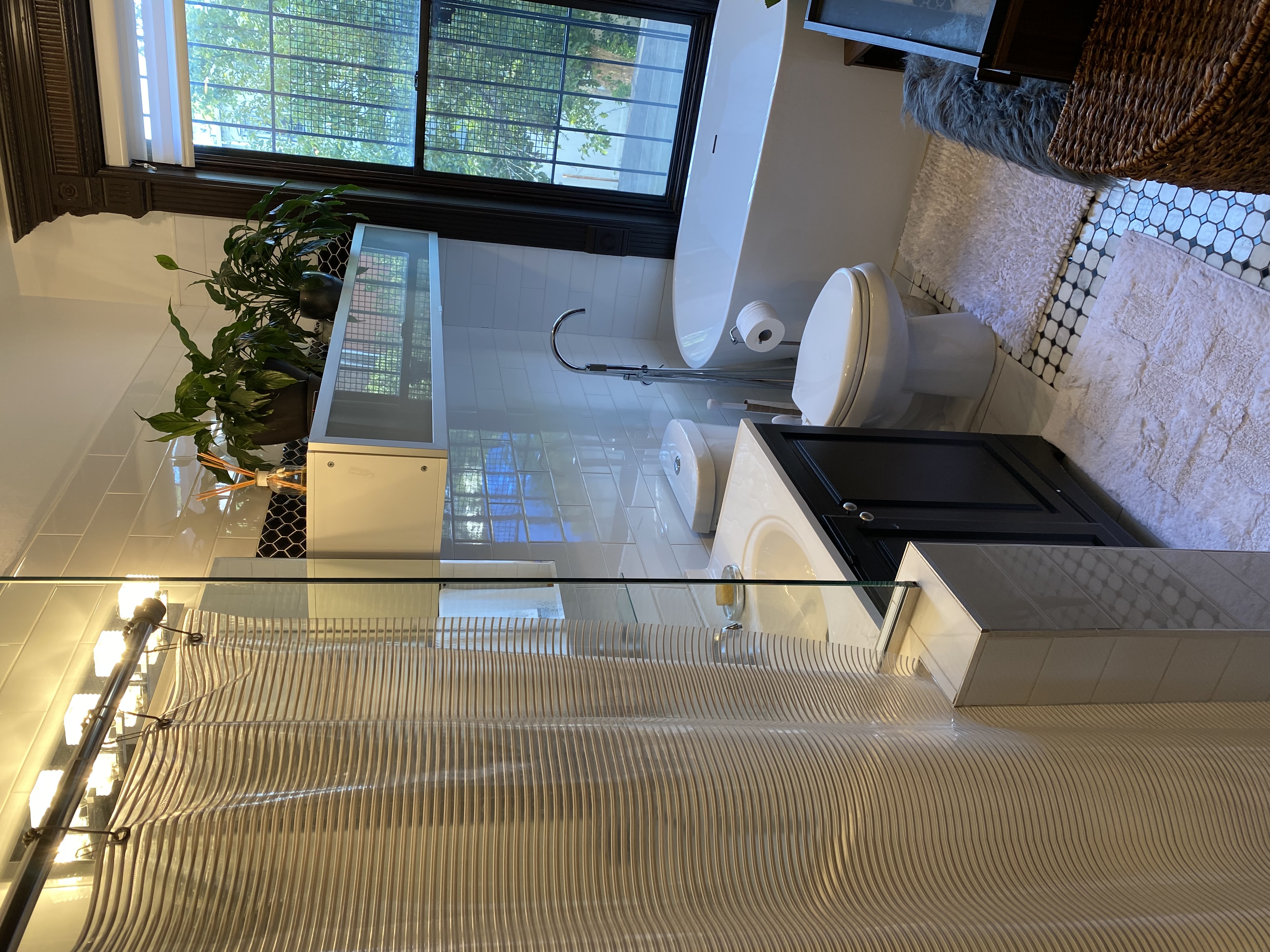 493 Decatur Street, Unit 1 Brooklyn, NY 11233 - Photo 11 of 26 a bathroom with a sink toilet and shower