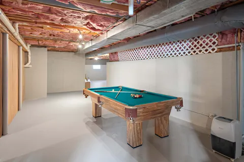 a room with furniture and windows