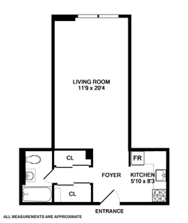 $499,000 | 165 Christopher Street, Unit 6M | West Village