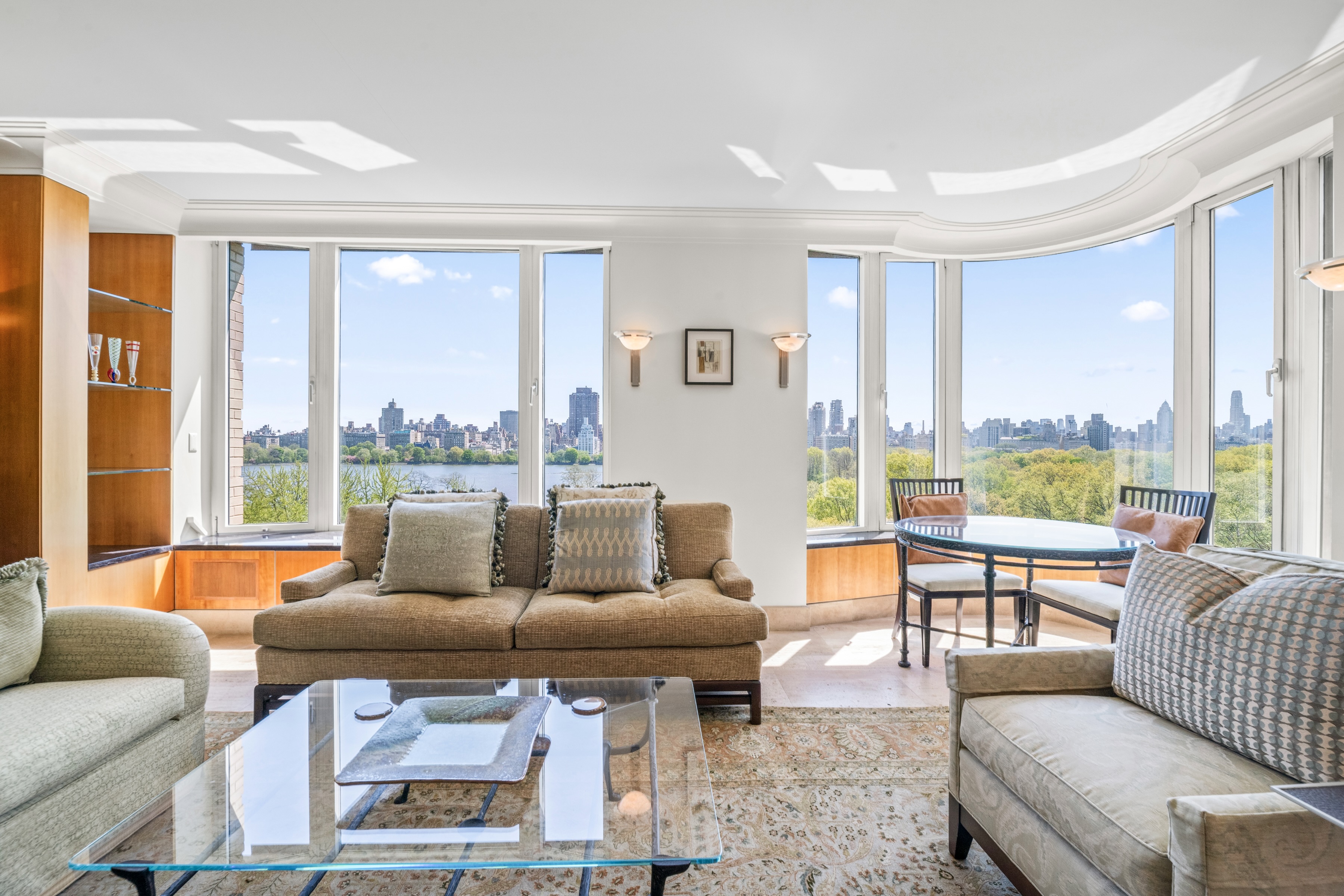 279 Central Park West, Unit 11B Manhattan, NY 10024 - Photo 3 of 24 a living room with furniture and a large window