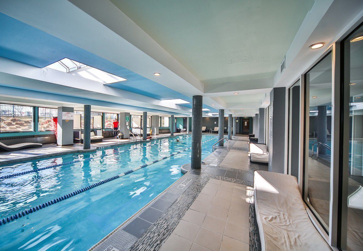 135 Oceana Drive East, Unit 2C Brooklyn, NY 11235 - Photo 23 of 29 a view of a lobby with black carpet