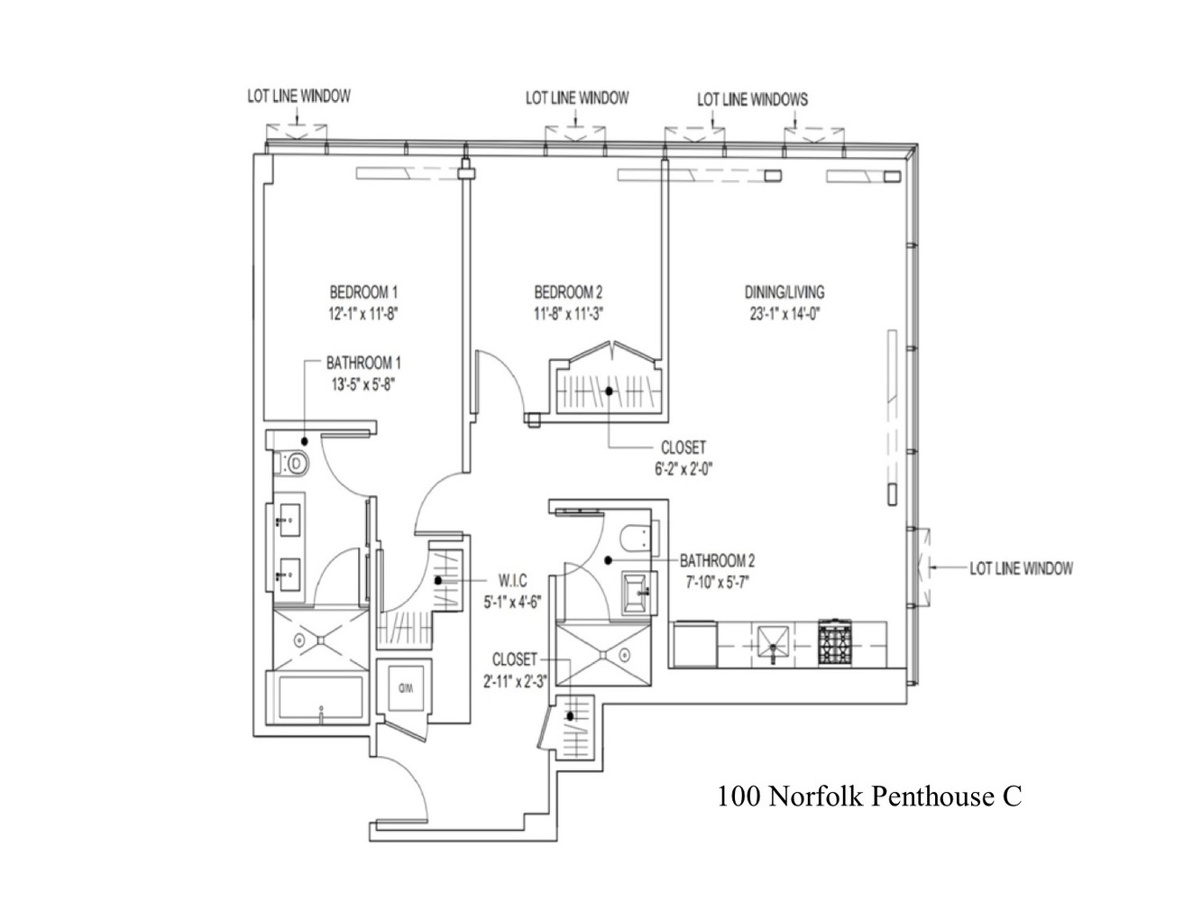 100 Norfolk Street, Unit PHC Manhattan, NY 10002 - Photo 18 of 18