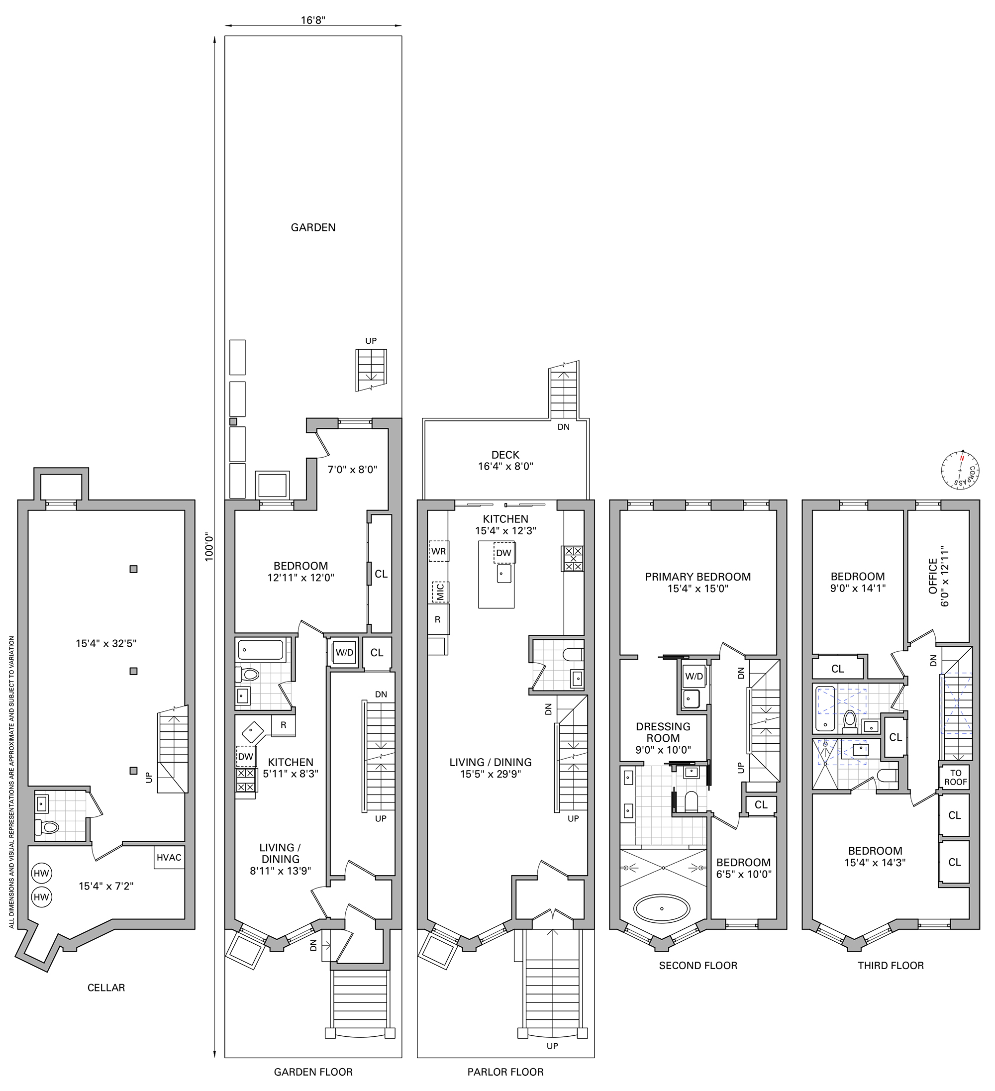 485 Halsey Street Brooklyn, NY 11233 - Photo 17 of 17 a view of a living room with a large window