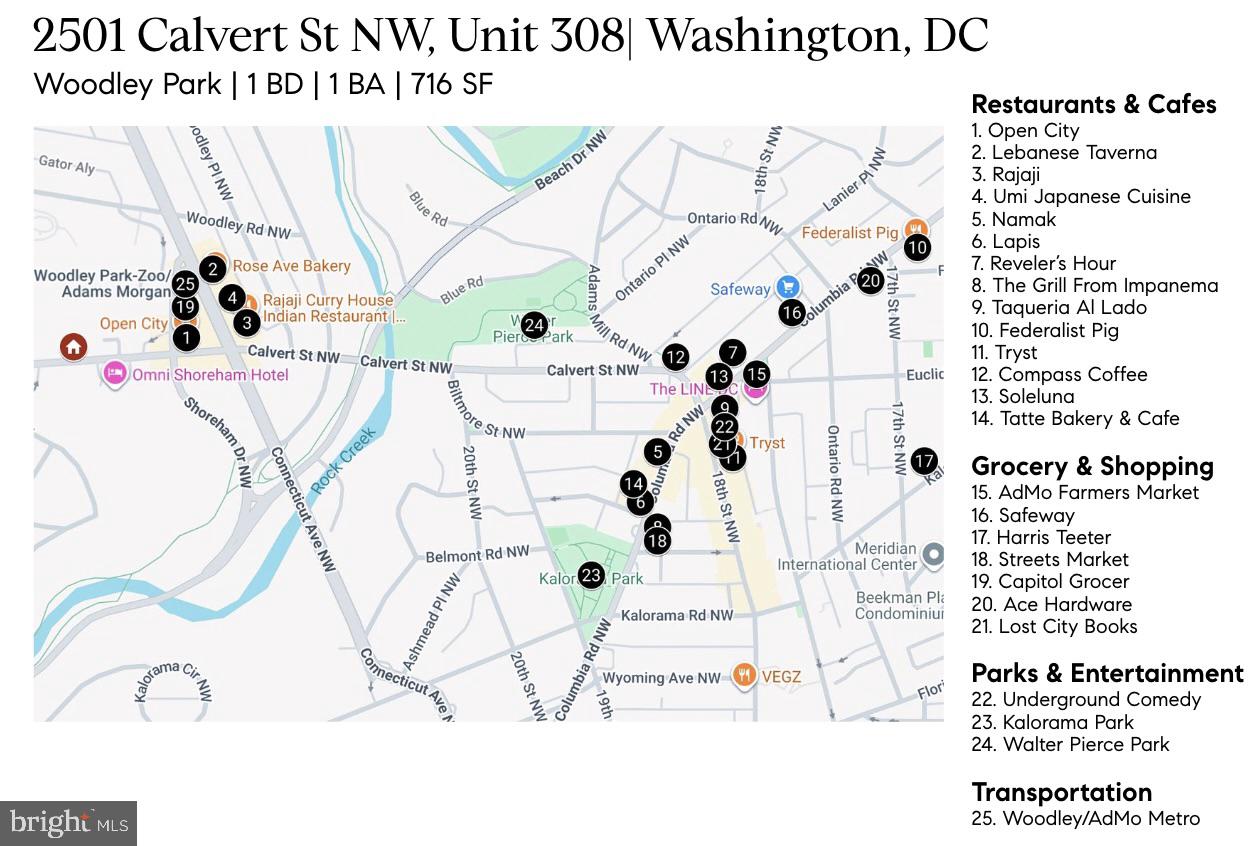 2501 Calvert Street Northwest, Unit 308 Washington, DC 20008 - Photo 22 of 22