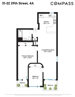 $999,000 | 31-22 29th Street, Unit 4A | Astoria