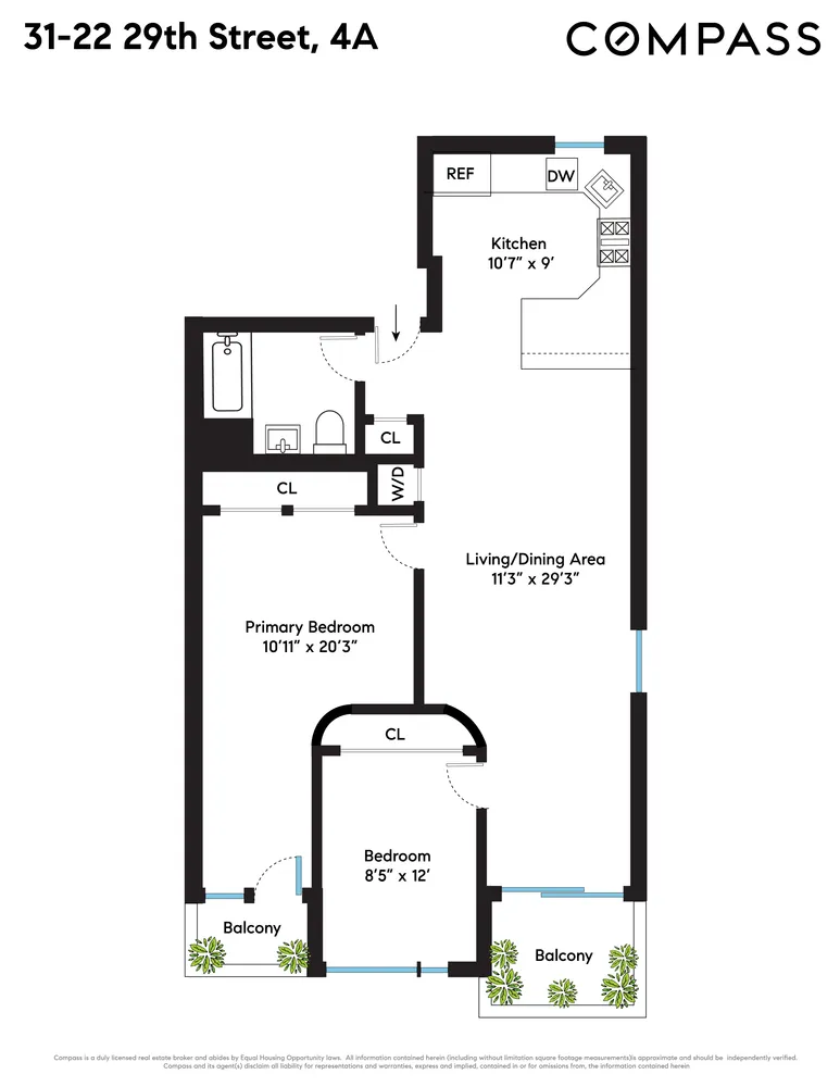 $999,000 | 31-22 29th Street, Unit 4A | Astoria