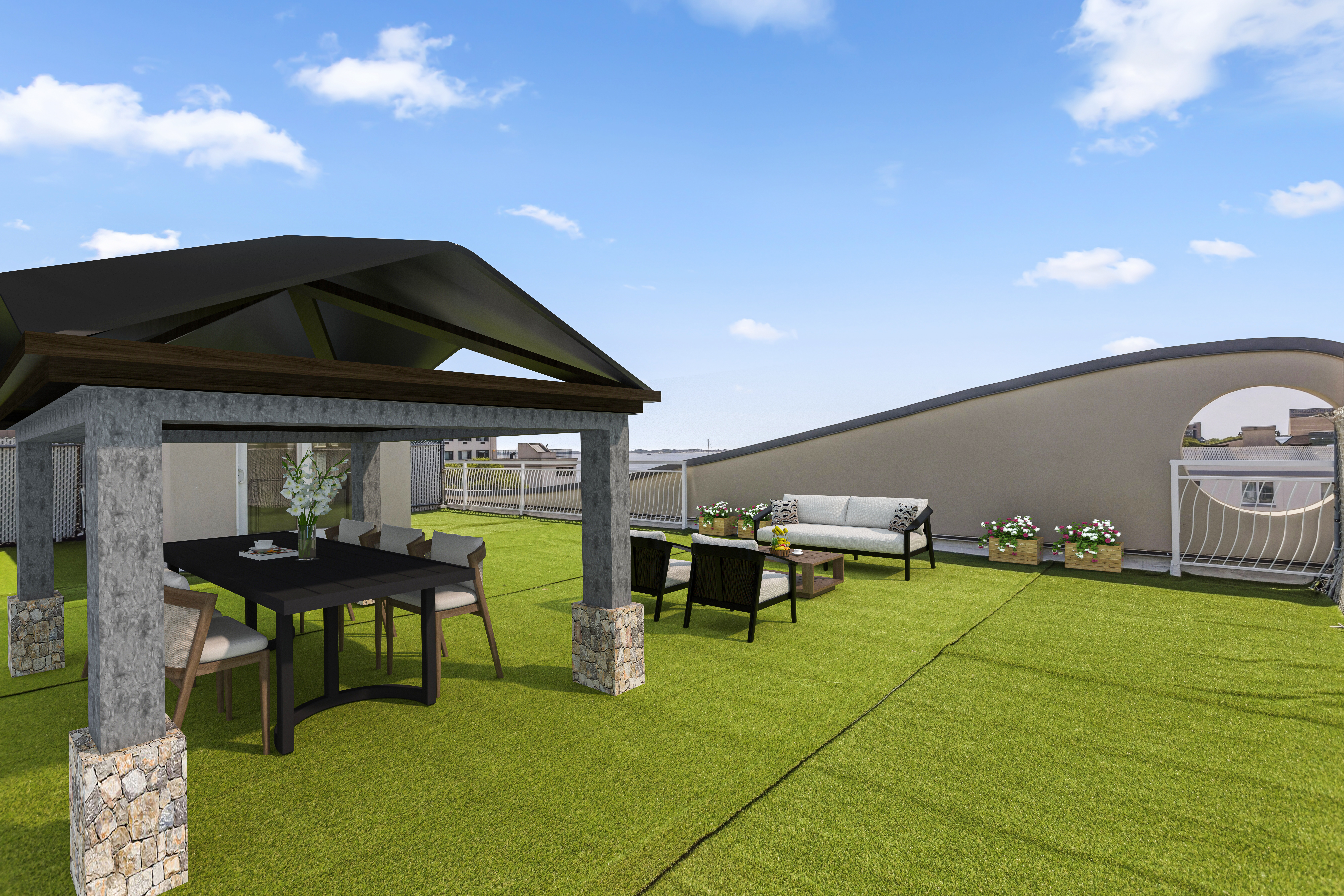 3112 Emmons Avenue, Unit 307 Brooklyn, NY 11235 - Photo 9 of 13 a table and chairs in front of a room