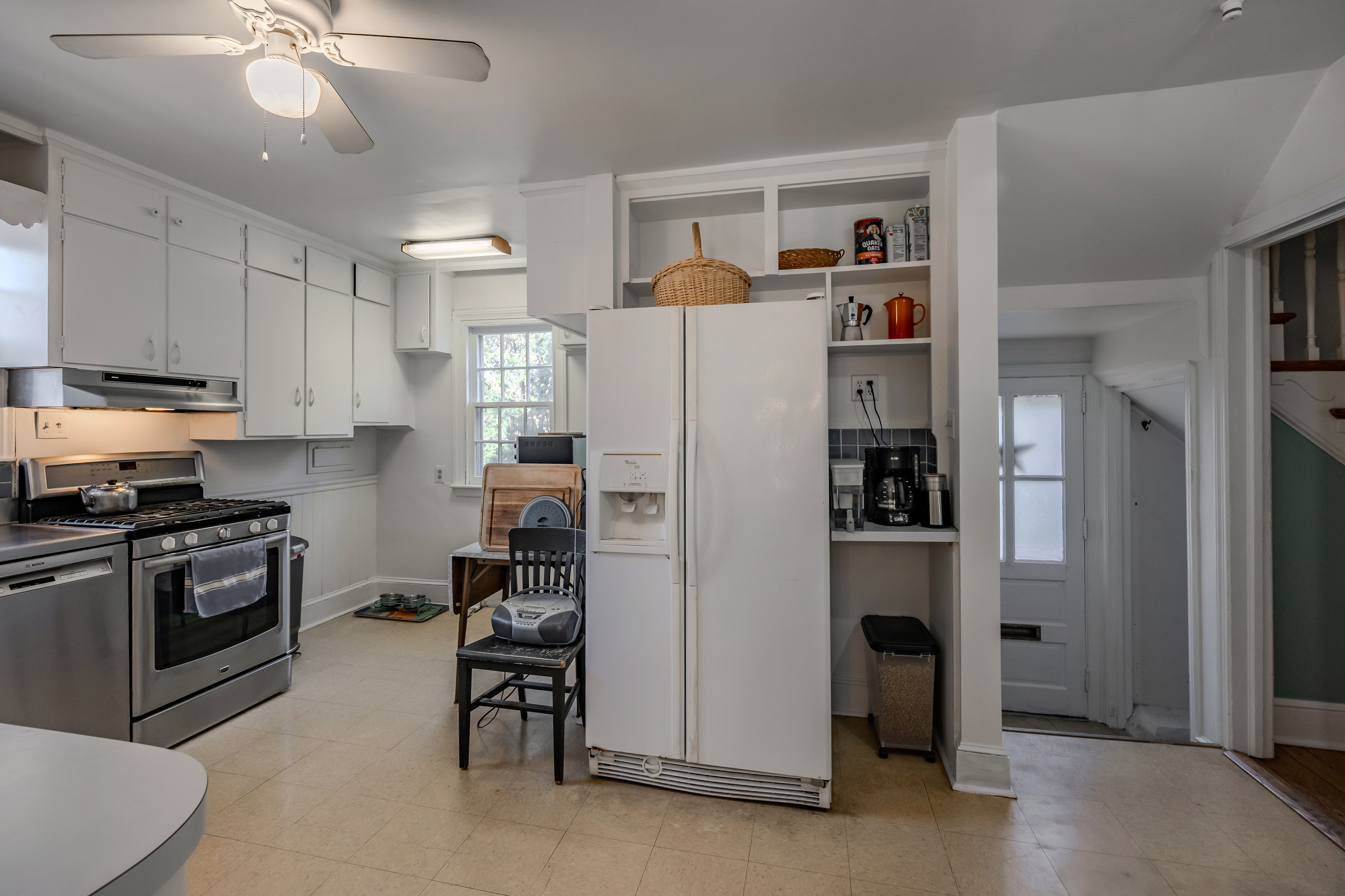 14 Decatur Road Havertown, PA 19083 - Photo 21 of 43 a kitchen with stainless steel appliances granite countertop a refrigerator and a stove top oven