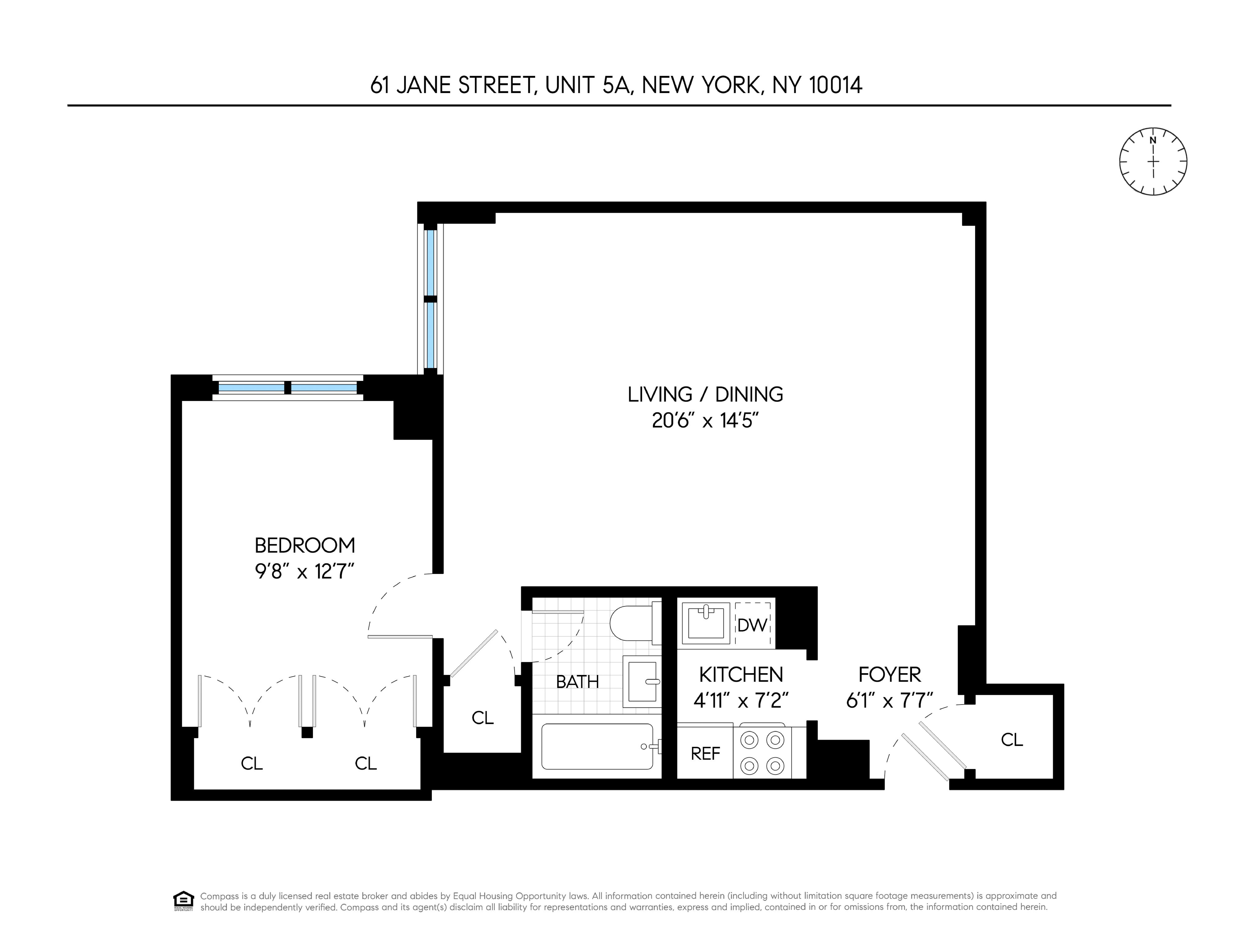 61 Jane Street, Unit 5A Manhattan, NY 10014 - Photo 12 of 13