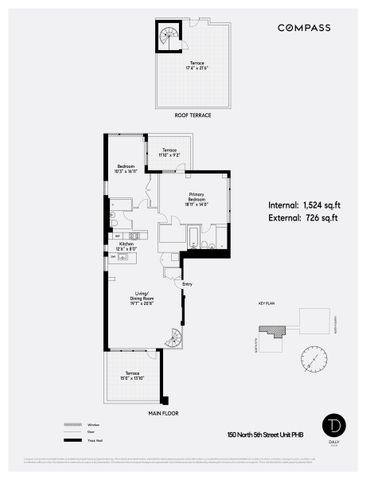 $2,700,000 | 150 North 5th Street, Unit PHB | Williamsburg
