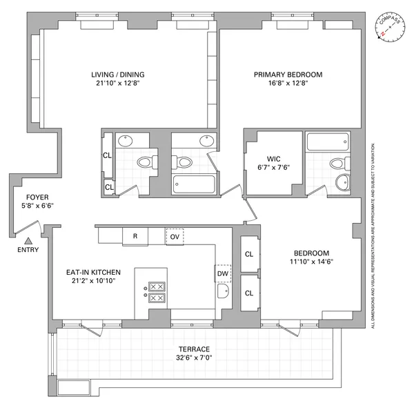 $2,250,000 | 188 East 70th Street, Unit 3A | Lenox Hill