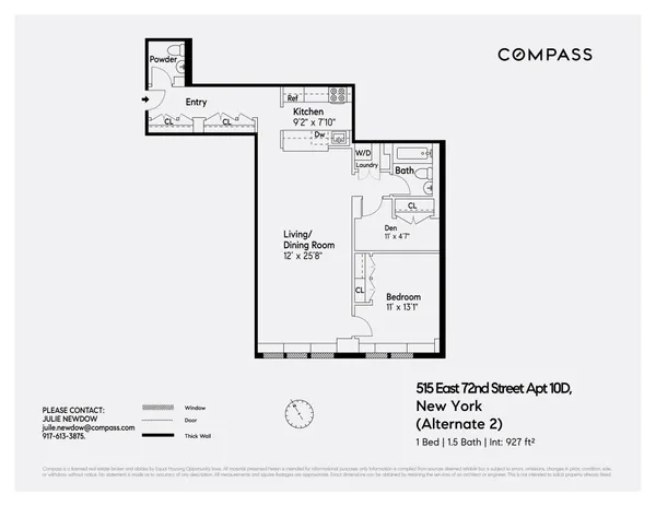 $899,000 | 515 East 72nd Street, Unit 10D | Lenox Hill