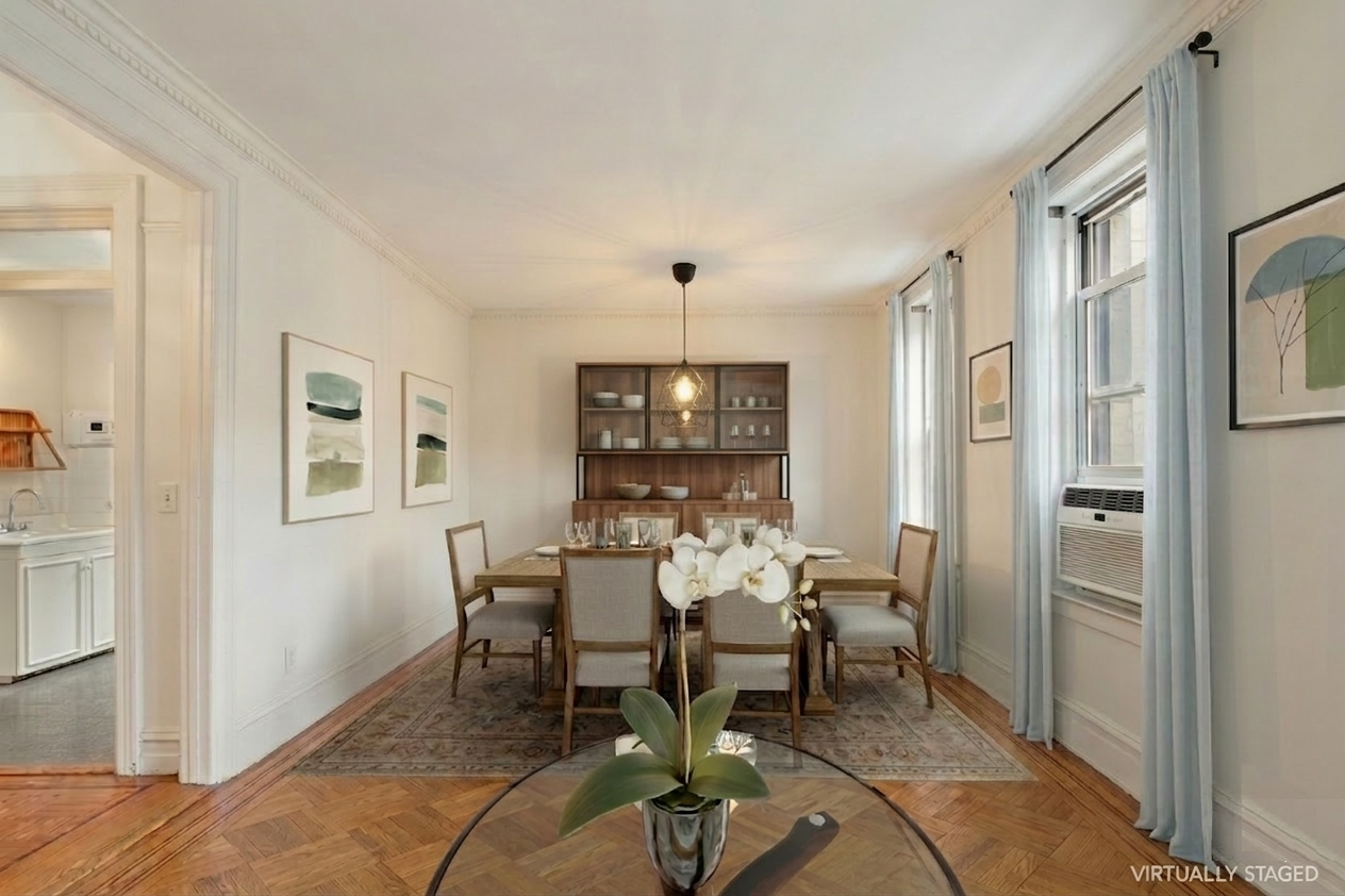 17 East 97th Street, Unit 5A Manhattan, NY 10029 - Photo 5 of 25 a view of a dining room with furniture