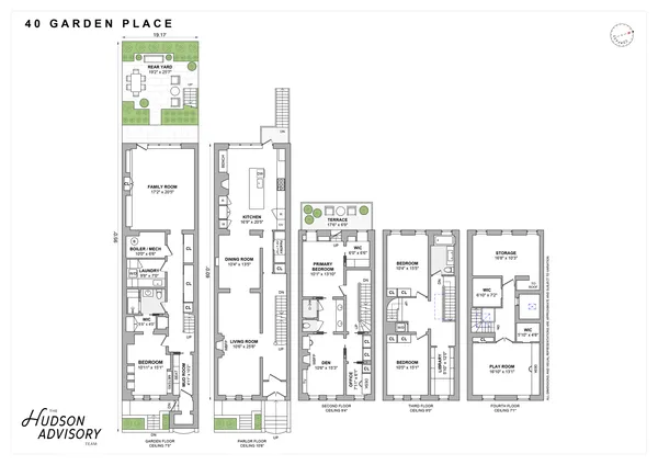$12,750,000 | 40 Garden Place | Brooklyn Heights