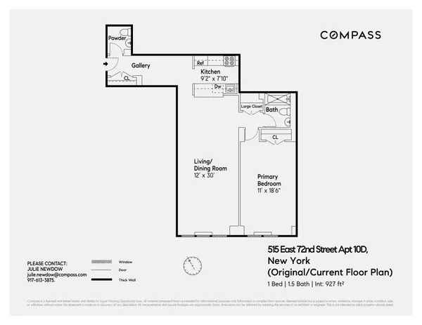 $899,000 | 515 East 72nd Street, Unit 10D | Lenox Hill