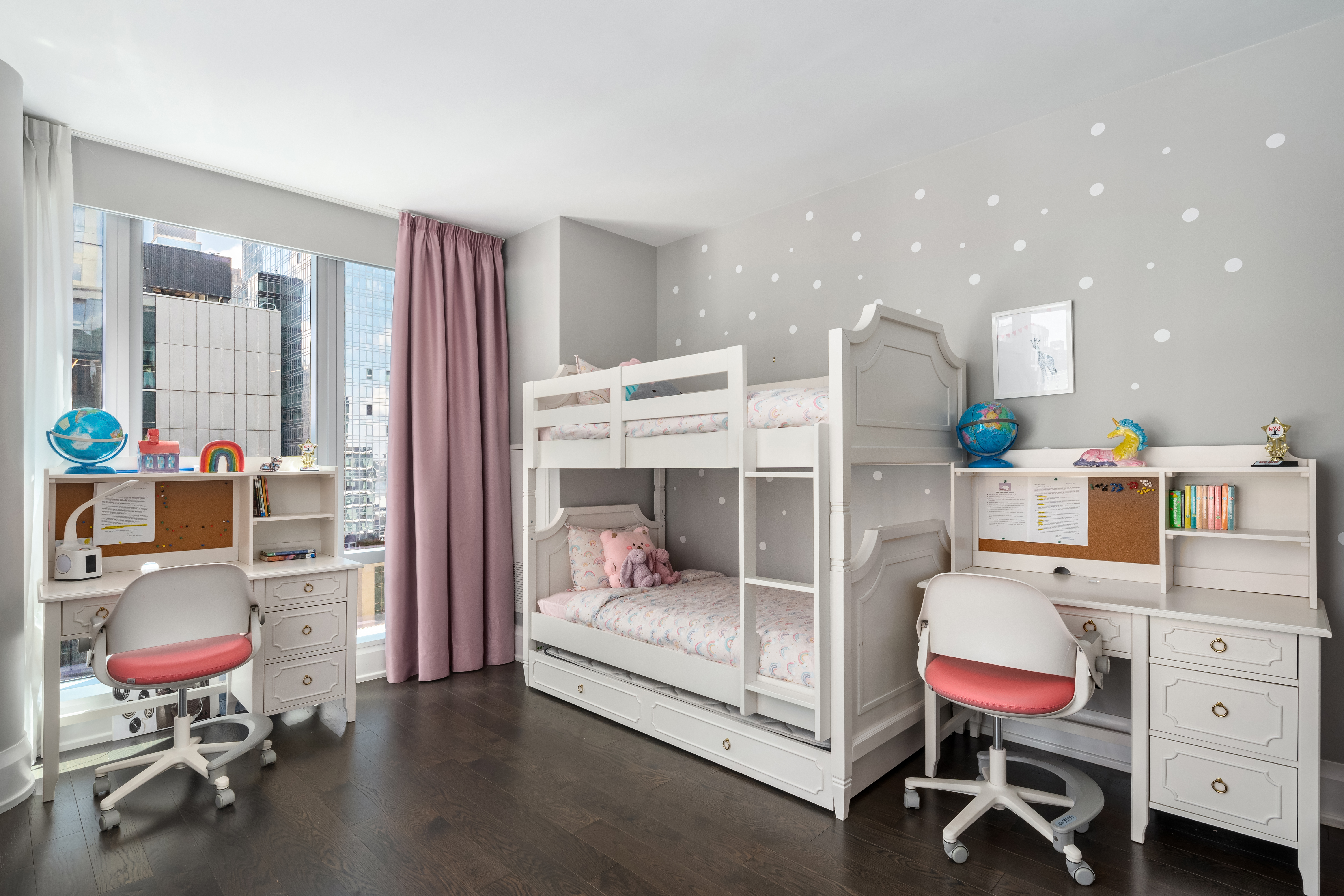 50 Riverside Boulevard, Unit 10P Manhattan, NY 10069 - Photo 10 of 21 a dining room with furniture and a chandelier