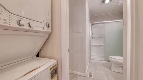 a bathroom with a sink and toilet