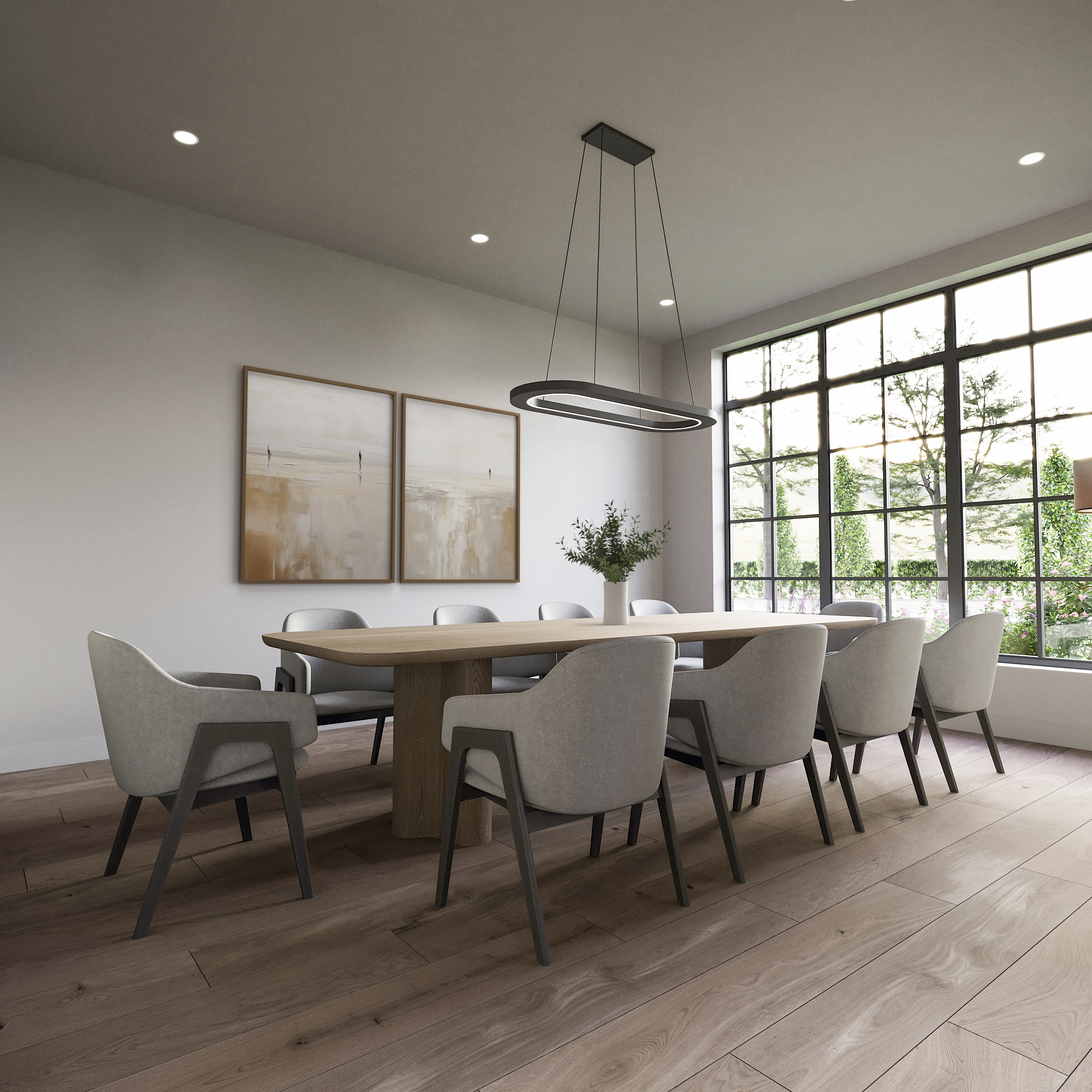 6213 Overbrook Lane Houston, TX 77057 - Photo 2 of 27 a view of a dining room with furniture window and outside view