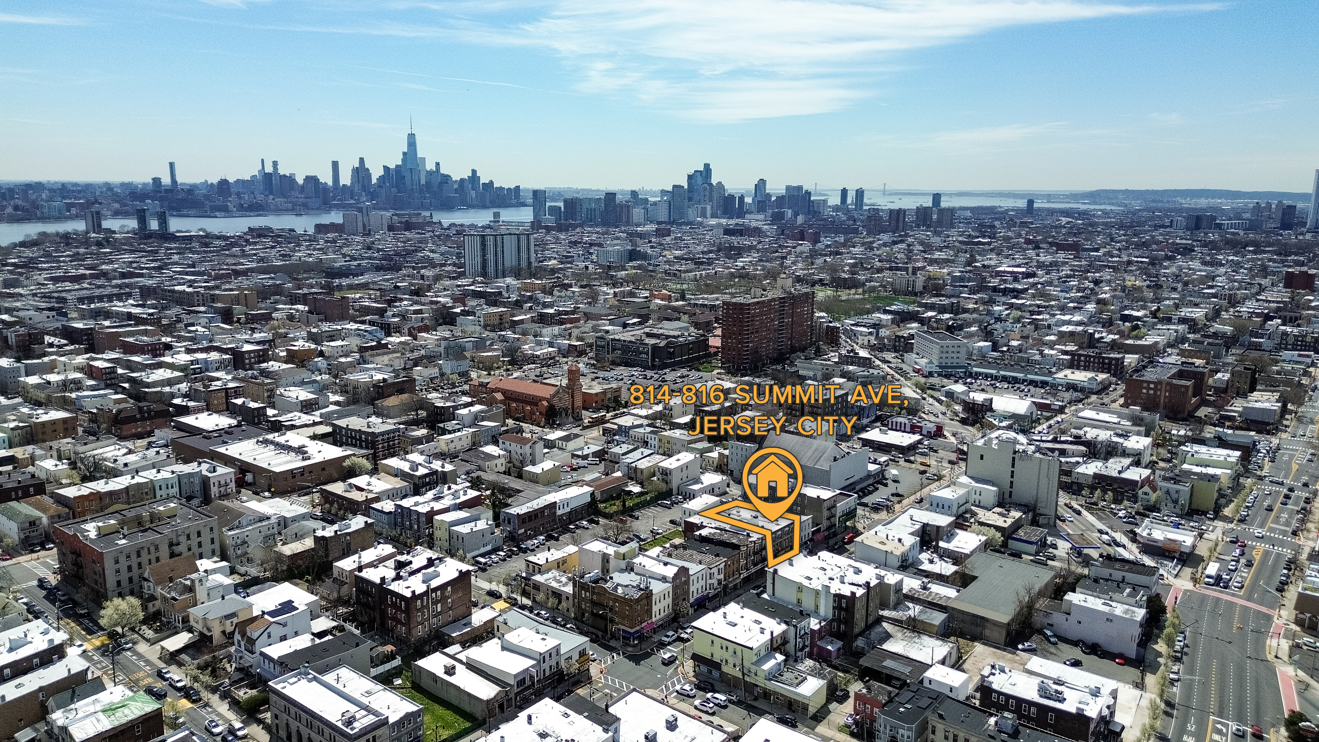 814 Summit Avenue Union City, NJ 07087 - Photo 13 of 23 an aerial view of multiple house