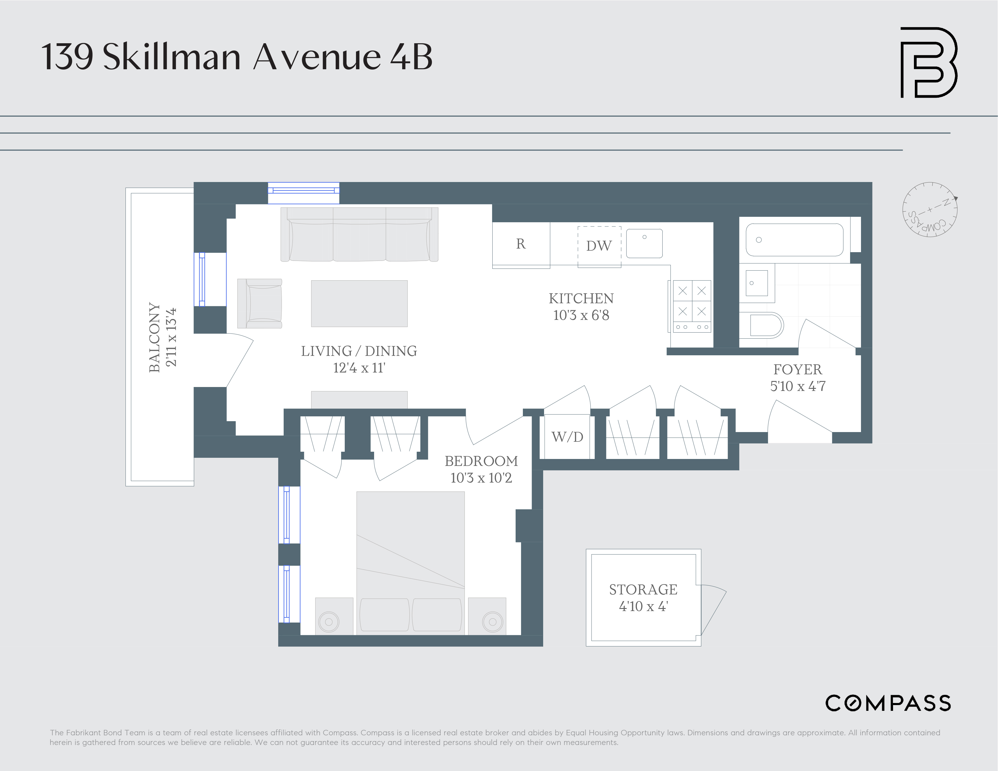 139 Skillman Avenue, Unit 4B Brooklyn, NY 11211 - Photo 19 of 19 a picture of a bathroom with a window and a white refrigerator