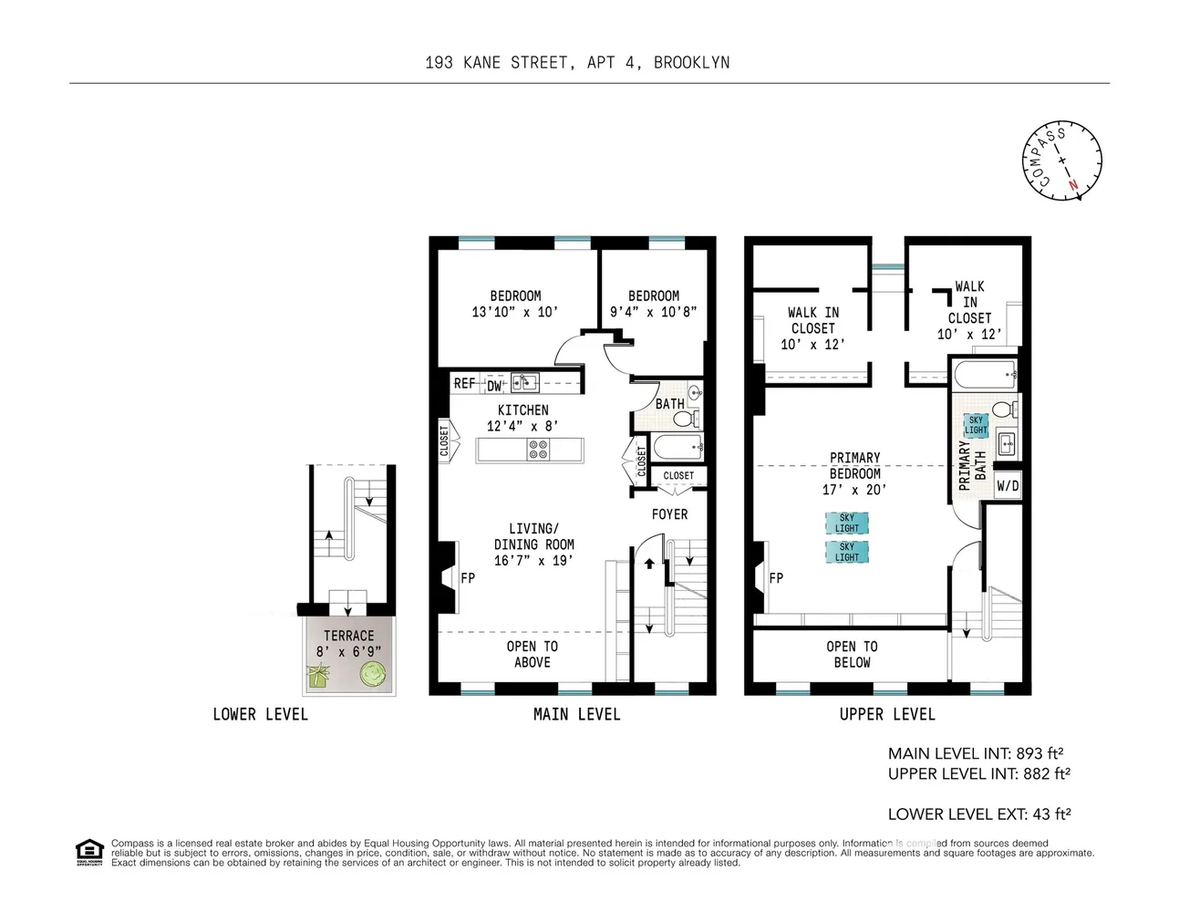 $2,400,000 | 193 Kane Street, Unit 4 | Cobble Hill
