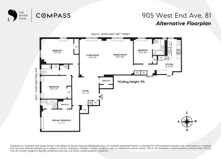 $3,250,000 | 905 West End Avenue, Unit 81 | Upper West Side