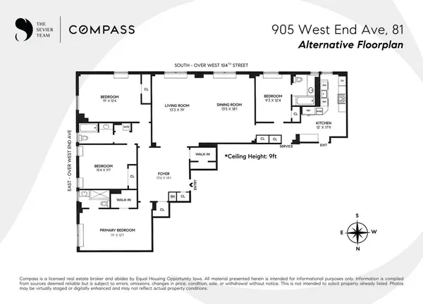$3,250,000 | 905 West End Avenue, Unit 81 | Upper West Side