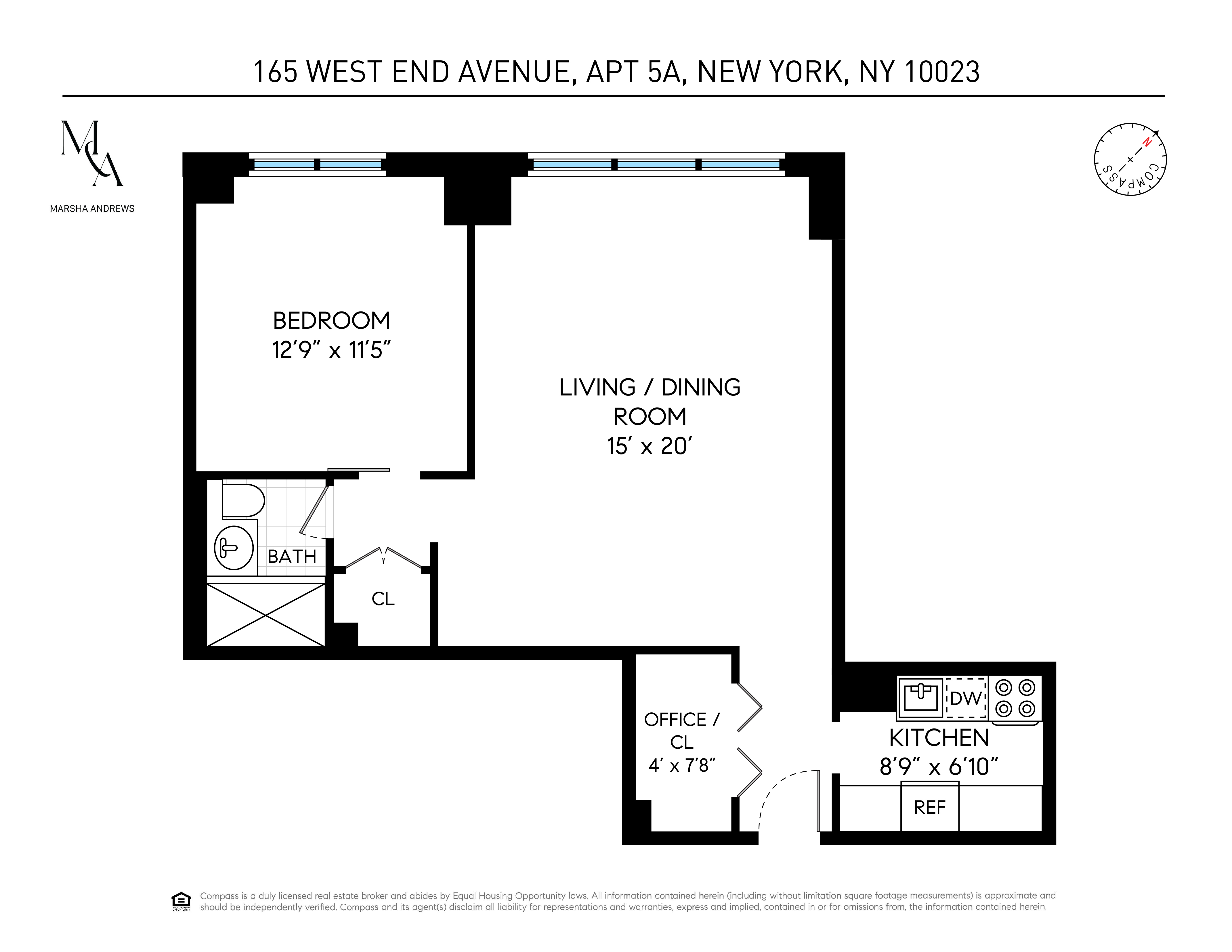 165 West End Avenue, Unit 5A Manhattan, NY 10023 - Photo 17 of 17 a picture of a book and a bed
