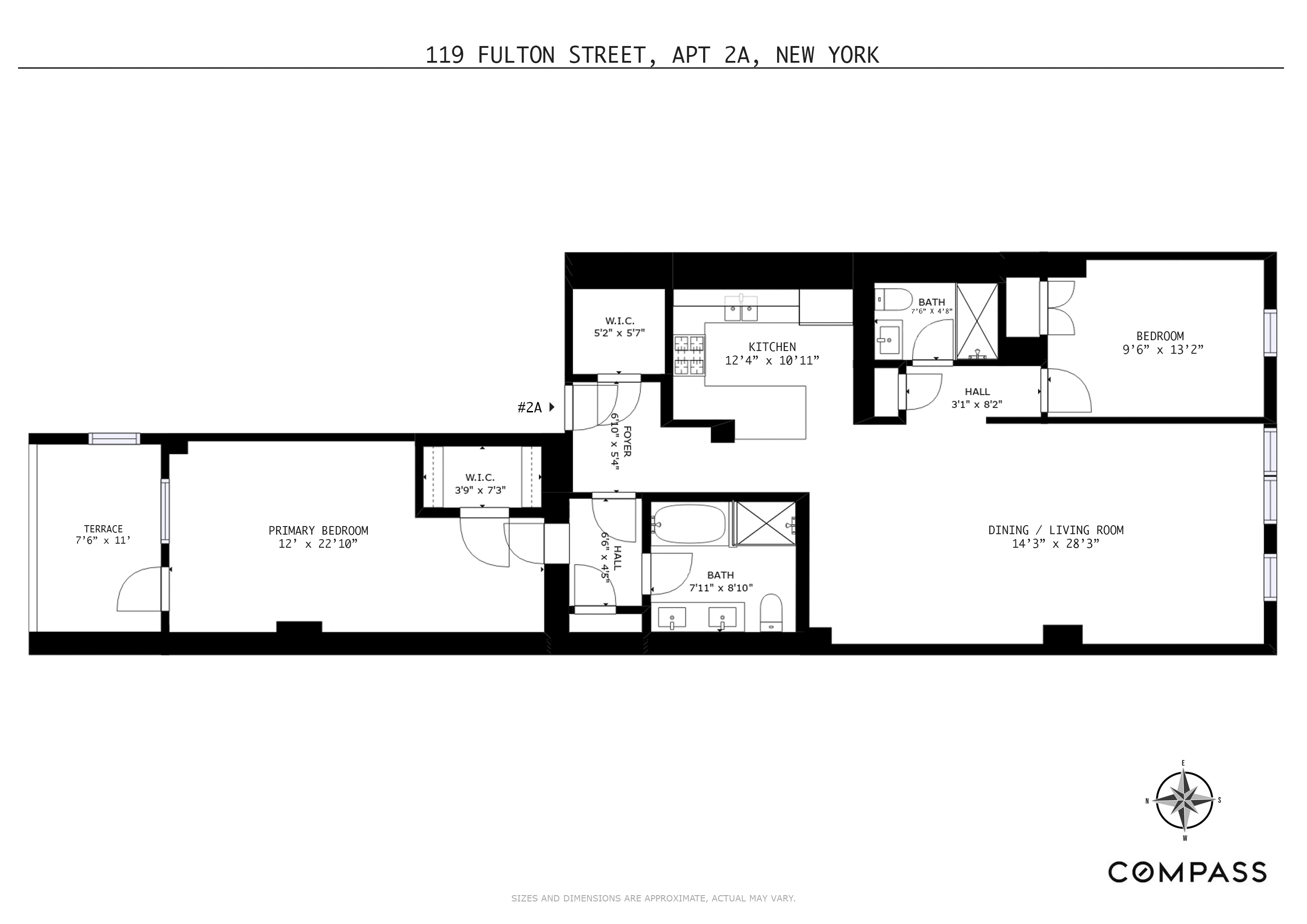 119 Fulton Street, Unit 2A Manhattan, NY 10038 - Photo 11 of 11 Gallery Image 11