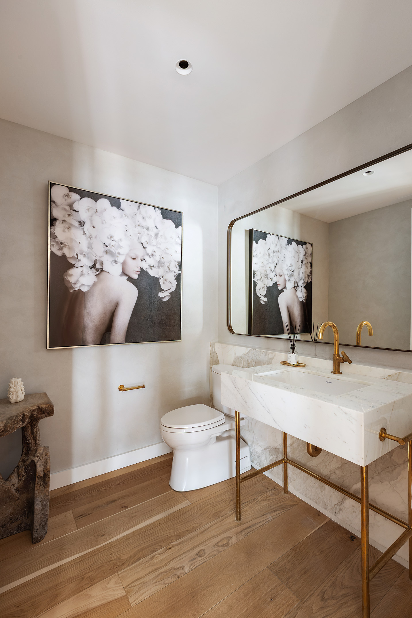 50 Bridge Park Drive, Unit 26A Brooklyn, NY 11201 - Photo 12 of 29 a living room with furniture and a flat screen tv