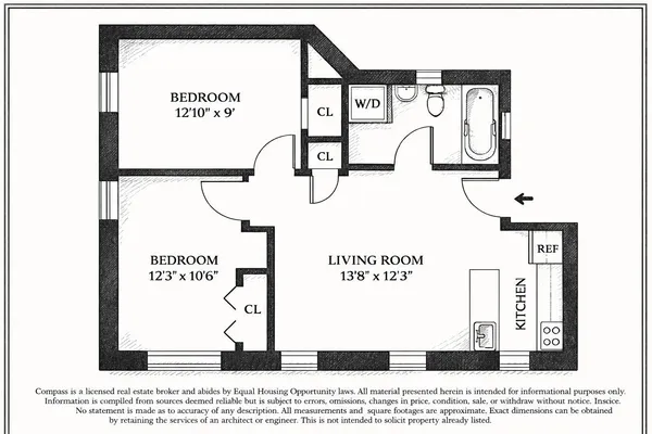 $3,650 | 142 Edgecombe Avenue, Unit 3A | Central Harlem