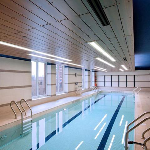 306 Gold Street, Unit 20F Brooklyn, NY 11201 - Photo 17 of 21 a large white kitchen with kitchen island granite countertop lots of counter space and a sink