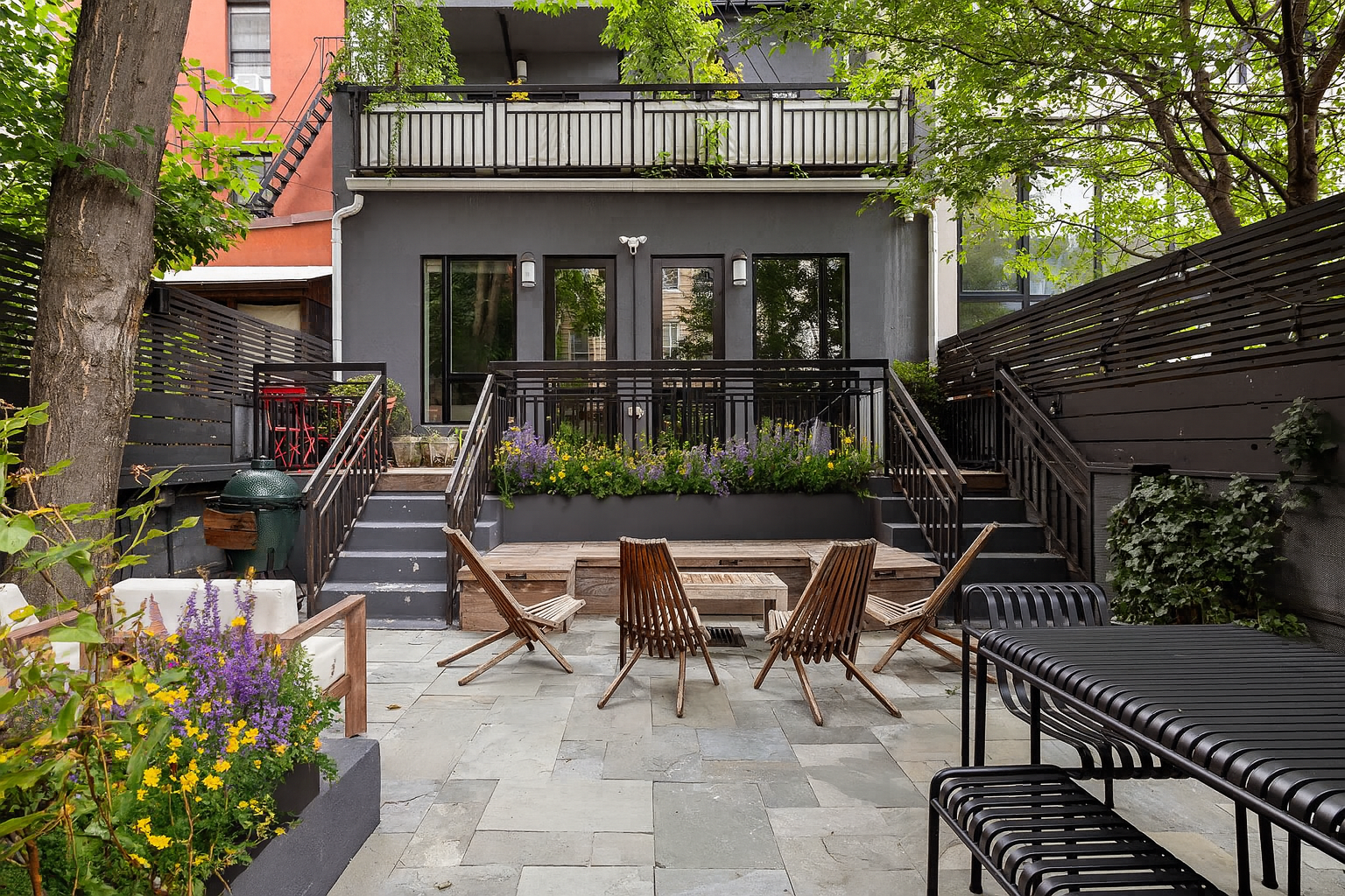 1025 Lorimer Street, Unit PARLOR Brooklyn, NY 11222 - Photo 10 of 21 a view of outdoor space yard deck and patio